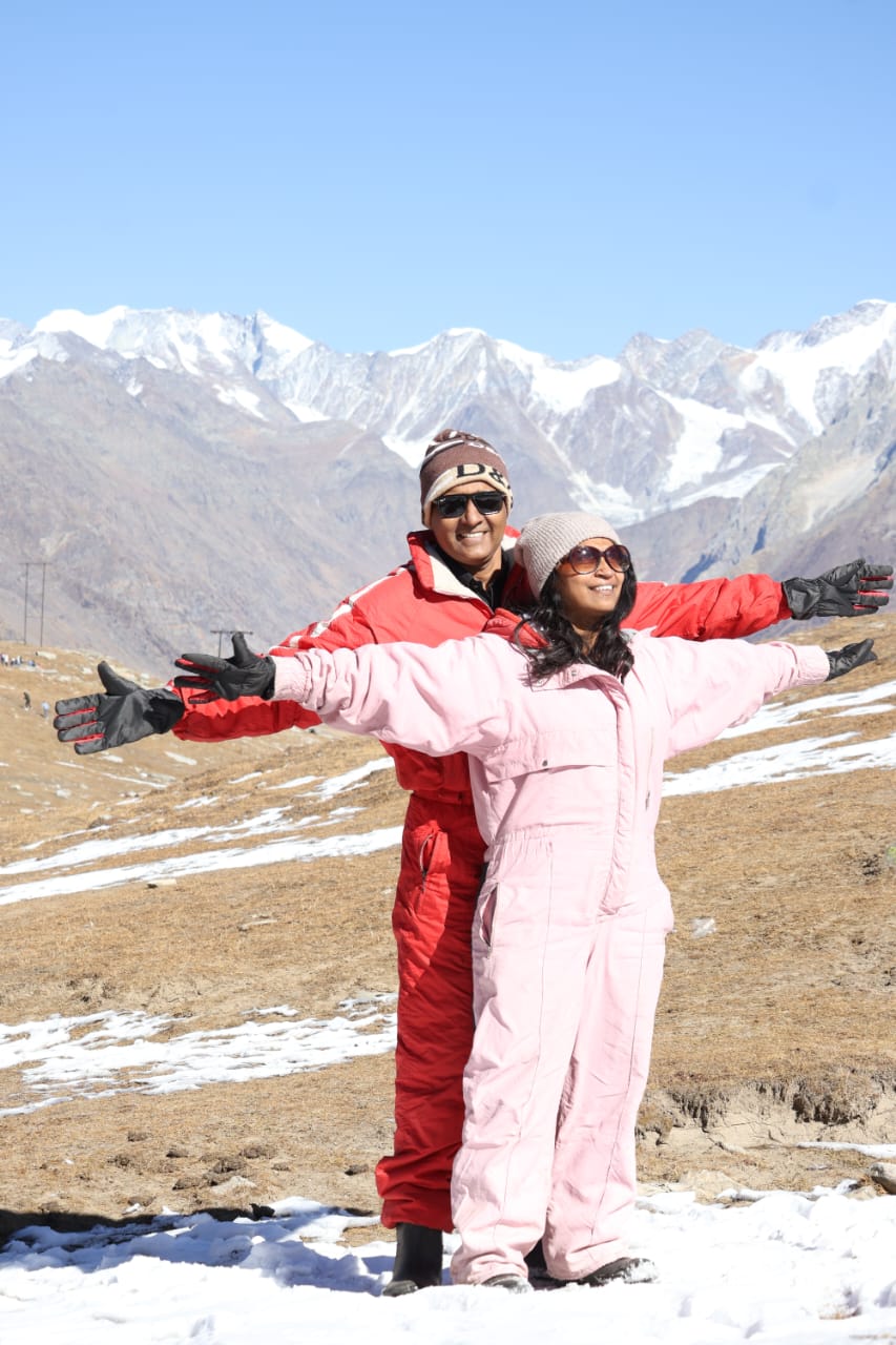 Rajesh and Pooja